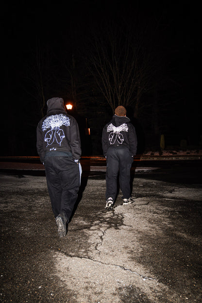 BLACK OT ZIPUP